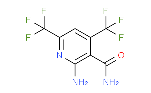 CAS No. 89990-38-5, 2-Amino-4,6-bis(trifluoromethyl)nicotinamide