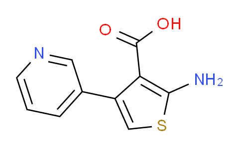 CAS No. 1215196-40-9, 2-Amino-4-(pyridin-3-yl)thiophene-3-carboxylic acid