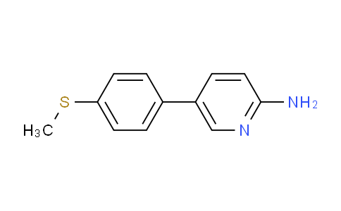 CAS No. 893738-44-8, 2-Amino-5-(4-methylthiophenyl)pyridine