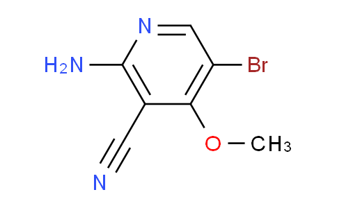 CAS No. 951884-75-6, 2-Amino-5-bromo-4-methoxynicotinonitrile