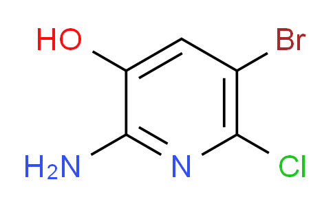 CAS No. 1131041-72-9, 2-Amino-5-bromo-6-chloropyridin-3-ol