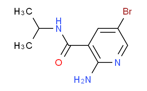 CAS No. 1247477-70-8, 2-Amino-5-bromo-N-isopropylnicotinamide