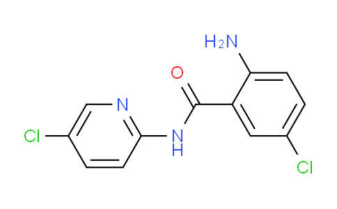 CAS No. 229343-30-0, 2-Amino-5-chloro-N-(5-chloropyridin-2-yl)benzamide