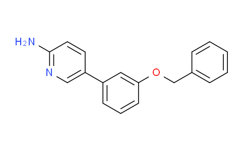 CAS No. 889951-20-6, 2-Amino-5-[3-(benzyloxy)phenyl]pyridine