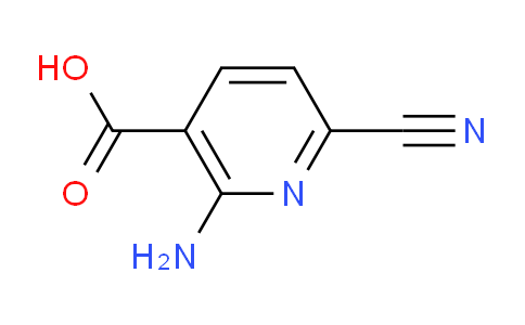 CAS No. 1806864-07-2, 2-Amino-6-cyanonicotinic acid