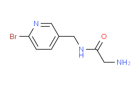 CAS No. 1353955-94-8, 2-Amino-N-((6-bromopyridin-3-yl)methyl)acetamide