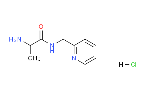 CAS No. 1236267-72-3, 2-Amino-N-(pyridin-2-ylmethyl)propanamide hydrochloride