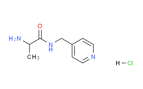 CAS No. 1236263-51-6, 2-Amino-N-(pyridin-4-ylmethyl)propanamide hydrochloride