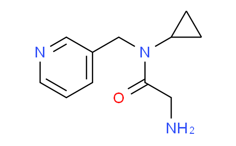 CAS No. 1183163-09-8, 2-Amino-N-cyclopropyl-N-(pyridin-3-ylmethyl)acetamide