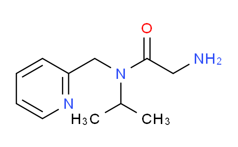 CAS No. 1178299-58-5, 2-Amino-N-isopropyl-N-(pyridin-2-ylmethyl)acetamide
