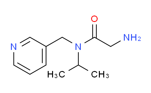 CAS No. 1183419-10-4, 2-Amino-N-isopropyl-N-(pyridin-3-ylmethyl)acetamide