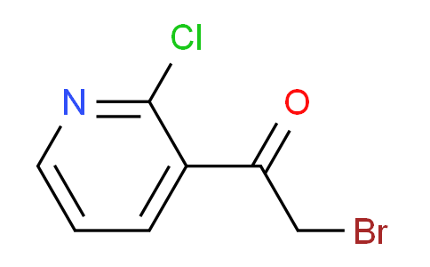 CAS No. 237384-43-9, 2-Bromo-1-(2-chloropyridin-3-yl)ethanone
