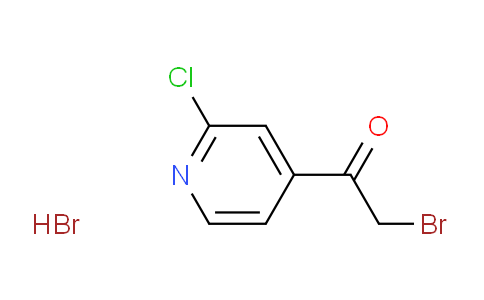 CAS No. 569667-89-6, 2-Bromo-1-(2-chloropyridin-4-yl)ethanone hydrobromide