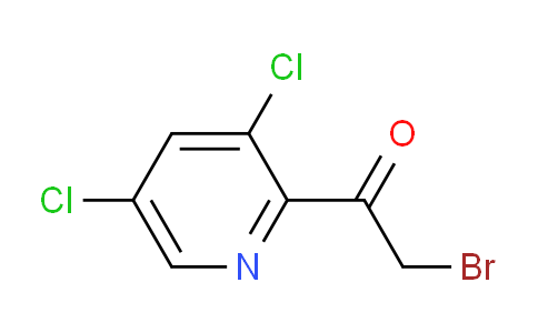 CAS No. 87437-41-0, 2-Bromo-1-(3,5-dichloropyridin-2-yl)ethanone