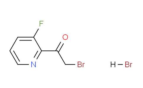 CAS No. 1795174-00-3, 2-Bromo-1-(3-fluoropyridin-2-yl)ethanone hydrobromide