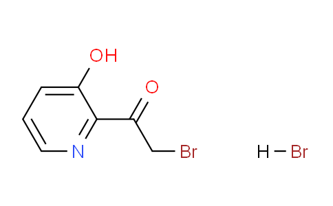 CAS No. 1184916-68-4, 2-Bromo-1-(3-hydroxypyridin-2-yl)ethanone hydrobromide