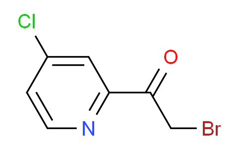 CAS No. 718595-36-9, 2-Bromo-1-(4-chloropyridin-2-yl)ethanone