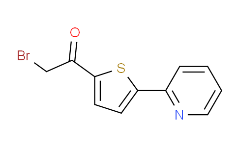 CAS No. 306935-06-8, 2-Bromo-1-(5-(pyridin-2-yl)thiophen-2-yl)ethanone
