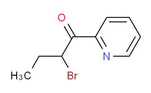 CAS No. 1199773-08-4, 2-Bromo-1-(pyridin-2-yl)butan-1-one