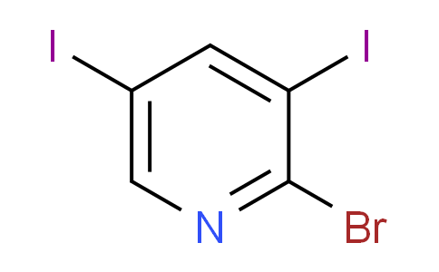 CAS No. 885952-14-7, 2-Bromo-3,5-diiodopyridine