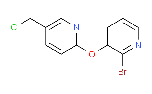 CAS No. 1065484-66-3, 2-Bromo-3-((5-(chloromethyl)pyridin-2-yl)oxy)pyridine