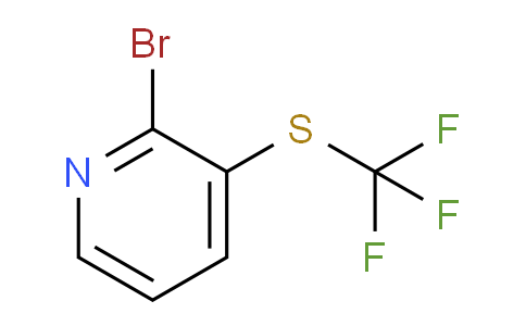 CAS No. 70682-11-0, 2-Bromo-3-((trifluoromethyl)thio)pyridine