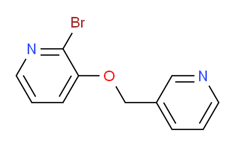 CAS No. 1065484-76-5, 2-Bromo-3-(pyridin-3-ylmethoxy)pyridine