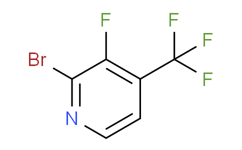 CAS No. 1227577-05-0, 2-Bromo-3-fluoro-4-(trifluoromethyl)pyridine