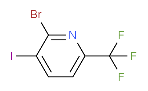 CAS No. 749875-08-9, 2-Bromo-3-iodo-6-(trifluoromethyl)pyridine