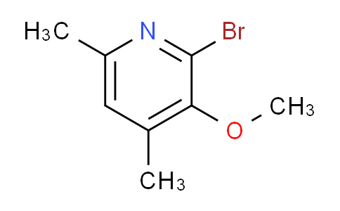 CAS No. 1207868-54-9, 2-Bromo-3-methoxy-4,6-dimethylpyridine