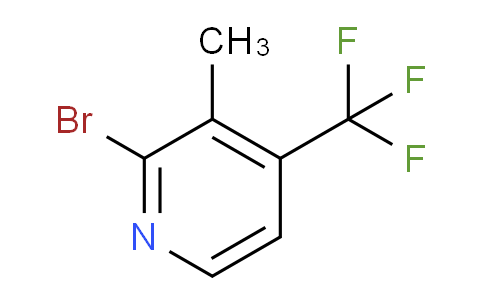 CAS No. 1448776-78-0, 2-Bromo-3-methyl-4-(trifluoromethyl)pyridine