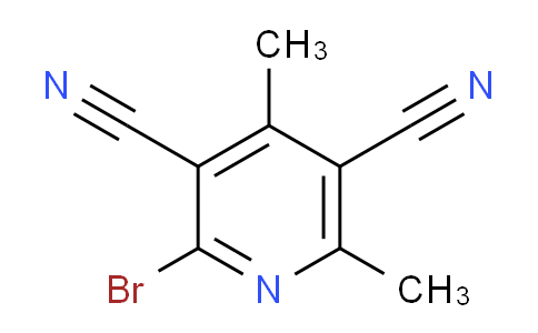 CAS No. 941693-37-4, 2-Bromo-4,6-dimethylpyridine-3,5-dicarbonitrile