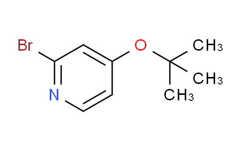 CAS No. 1086381-34-1, 2-Bromo-4-(tert-butoxy)pyridine