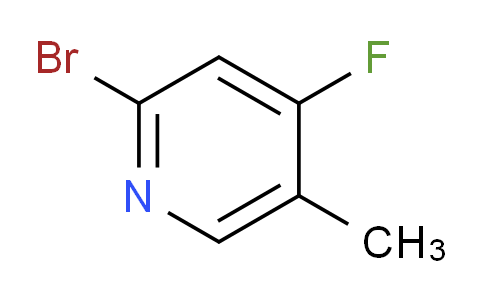 CAS No. 1211537-29-9, 2-Bromo-4-fluoro-5-methylpyridine