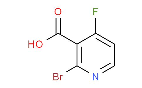 CAS No. 1060809-35-9, 2-Bromo-4-fluoronicotinic acid