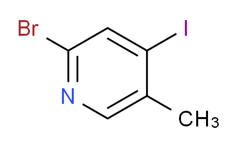 CAS No. 1227577-26-5, 2-Bromo-4-iodo-5-methylpyridine