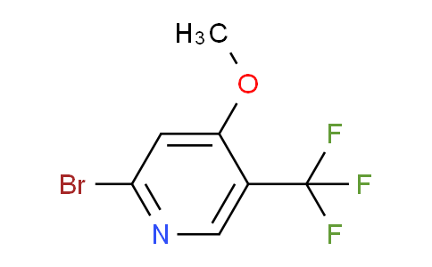 CAS No. 1227579-45-4, 2-Bromo-4-methoxy-5-(trifluoromethyl)pyridine