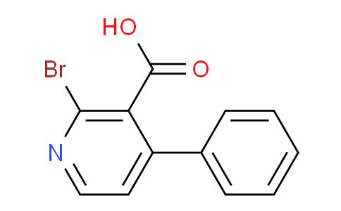 CAS No. 147078-79-3, 2-Bromo-4-phenylnicotinic acid