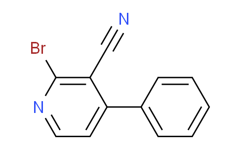 CAS No. 65996-19-2, 2-Bromo-4-phenylnicotinonitrile