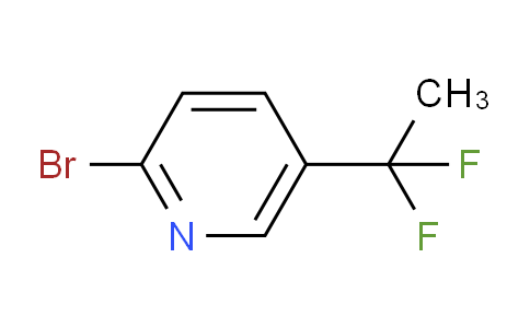 CAS No. 1211521-60-6, 2-Bromo-5-(1,1-difluoroethyl)pyridine