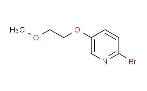 CAS No. 1144110-14-4, 2-Bromo-5-(2-methoxyethoxy)pyridine