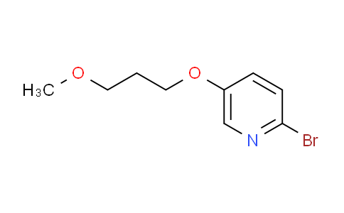 CAS No. 1697462-74-0, 2-Bromo-5-(3-methoxypropoxy)pyridine
