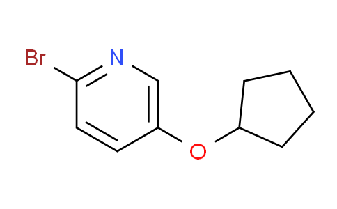 CAS No. 1144110-16-6, 2-Bromo-5-(cyclopentyloxy)pyridine