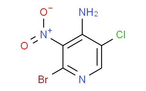 CAS No. 1410792-09-4, 2-Bromo-5-chloro-3-nitropyridin-4-amine