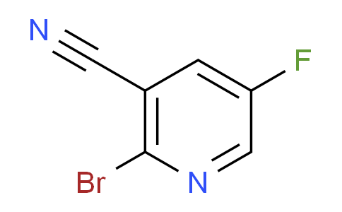 CAS No. 1305208-36-9, 2-Bromo-5-fluoronicotinonitrile