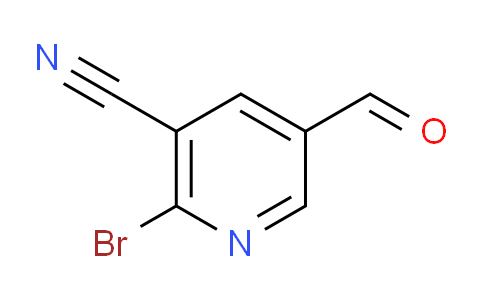 CAS No. 70416-48-7, 2-Bromo-5-formylnicotinonitrile