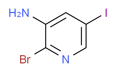 CAS No. 1138444-06-0, 2-Bromo-5-iodopyridin-3-amine