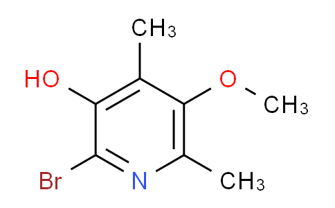CAS No. 1062541-76-7, 2-Bromo-5-methoxy-4,6-dimethylpyridin-3-ol