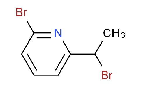 CAS No. 937268-66-1, 2-Bromo-6-(1-bromoethyl)pyridine