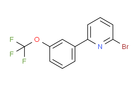 CAS No. 1482180-88-0, 2-Bromo-6-(3-(trifluoromethoxy)phenyl)pyridine